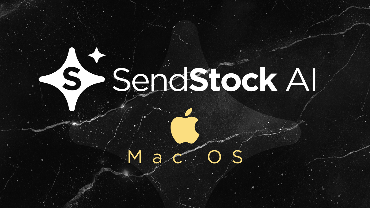 SendStock AI v1.4 for macOS: The very first release on Mac