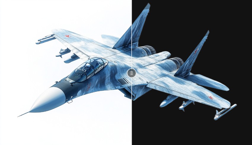 Background removal before and after